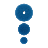 Полировальный круг комплект - твердый резак 75мм/54мм/34мм- синий 